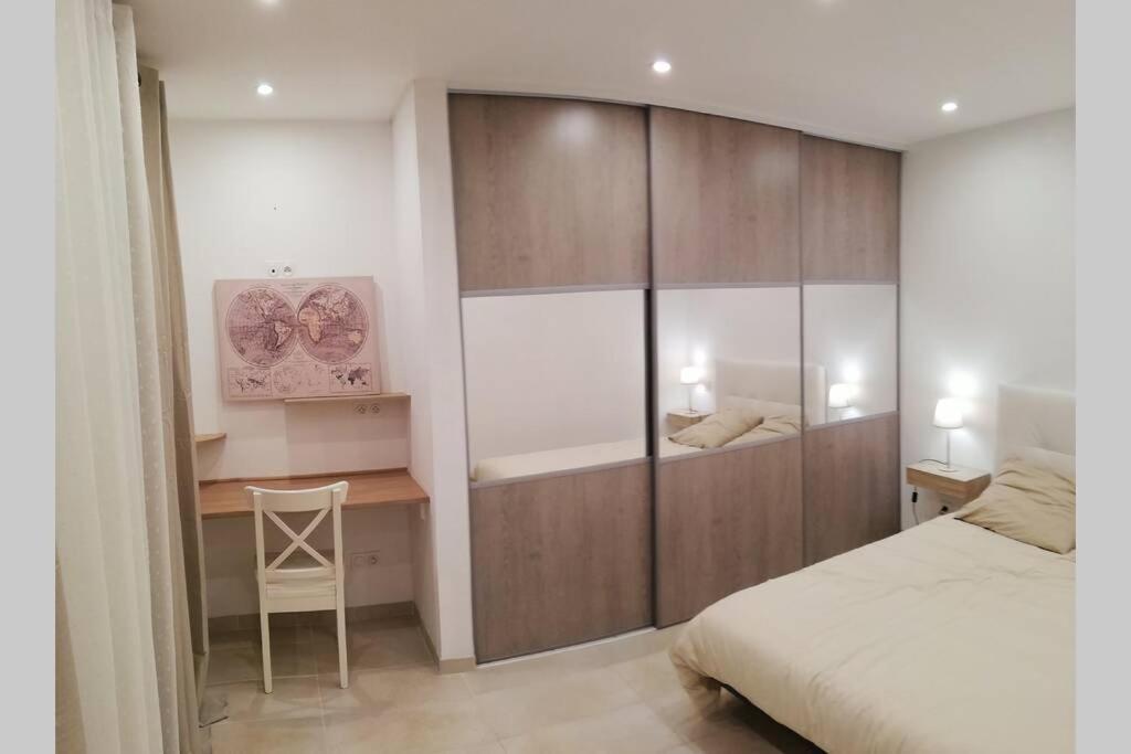 Appartement T2 Rez De Villa Proche Bord De Mer ル・プラデ エクステリア 写真